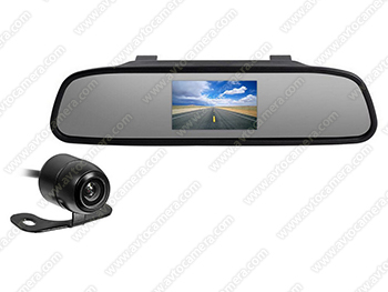 MasterPark 603-W-Z - беспроводная камера заднего вида с монитором в зеркале 3.5 дюйма